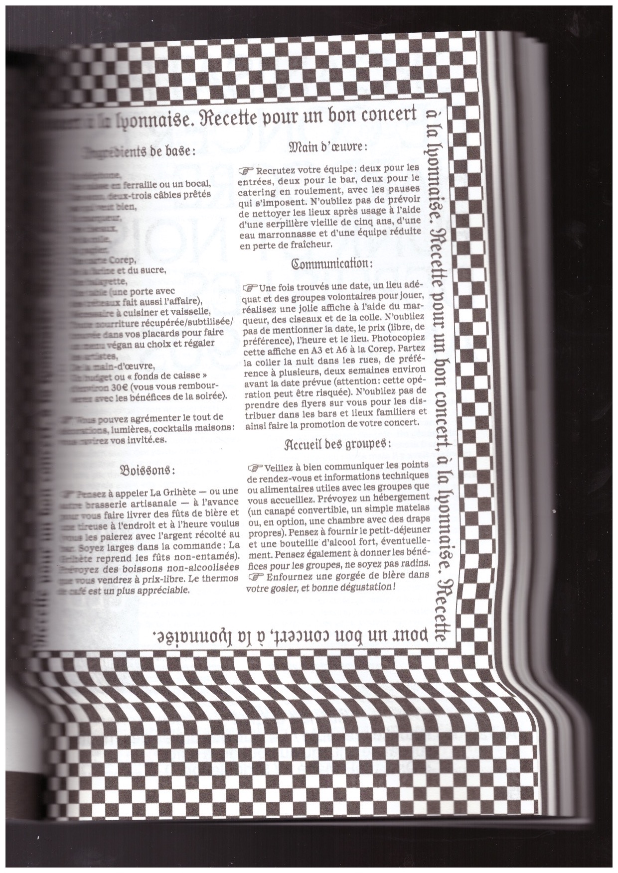 ESCANDE, Sébastien (ed.) - « À L’ARRACHE » Portraits & récits de la scène musicale underground de Lyon, 1980—2020